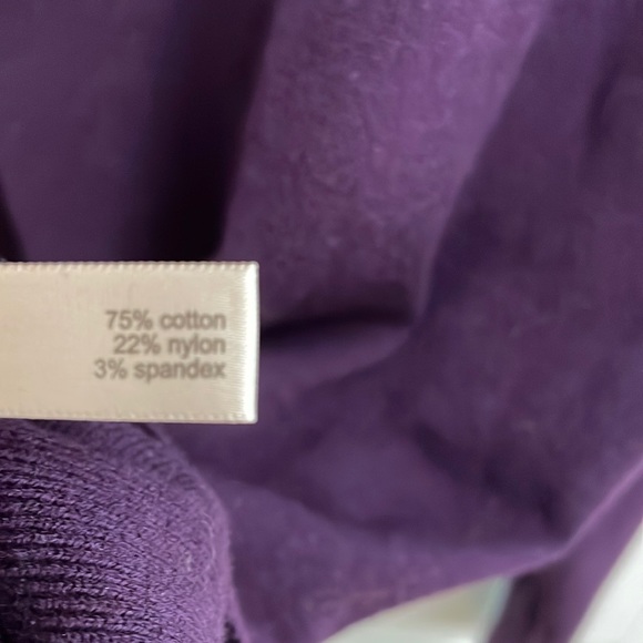 💜The Limited purple cold shoulder cowl neck sweater. S - Picture 8 of 8